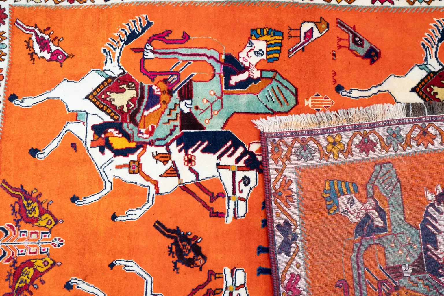 Qashqai Wool Rug 5.0 × 7.4 View 3