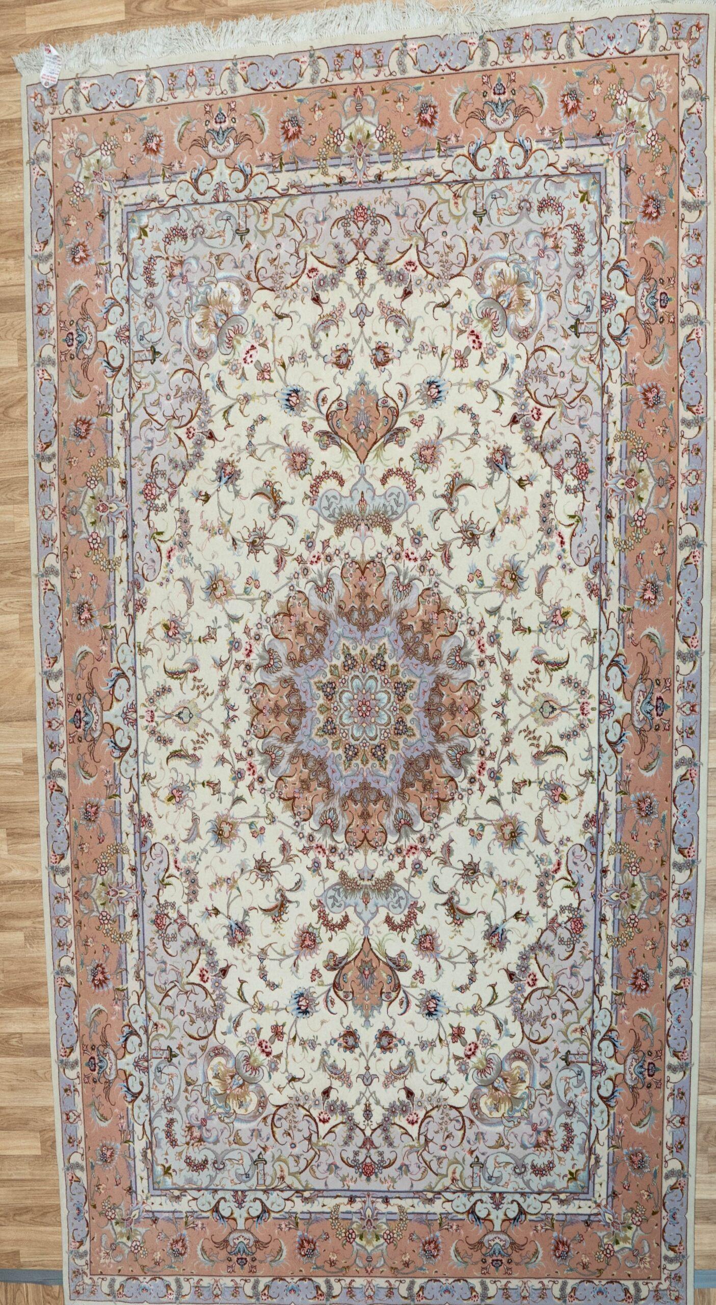 Tabriz Wool Rug 6.8x9.8 View 5