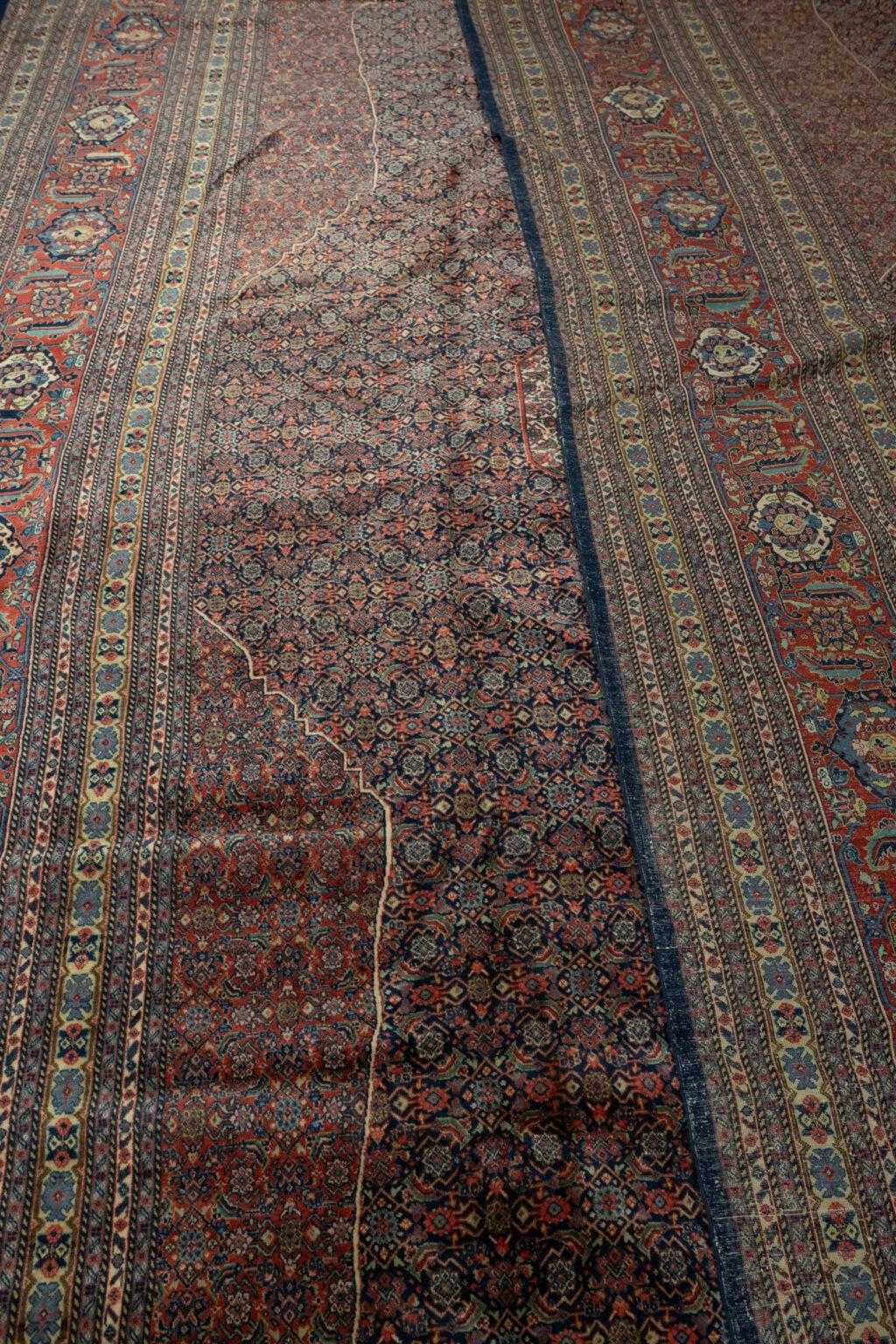 Tabriz Wool Rug 21.7x12.9 View 10
