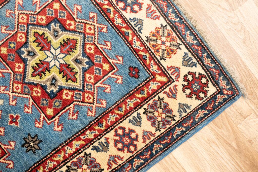 Kazak Wool Rug 3.9x2.6 View 3