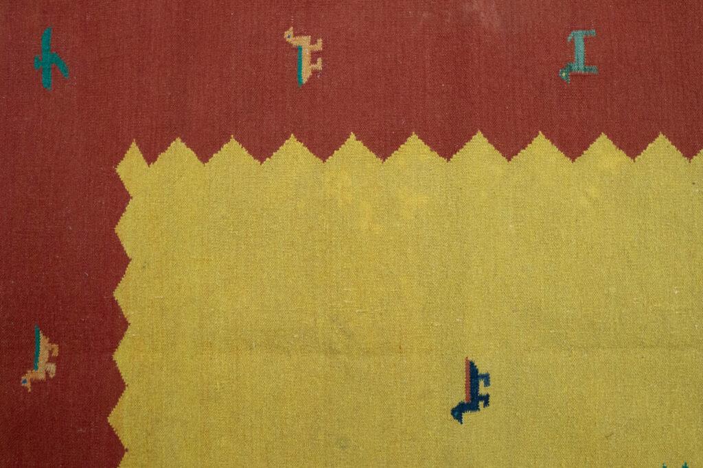 Chobi Wool Rug 5.0x8.7 View 4