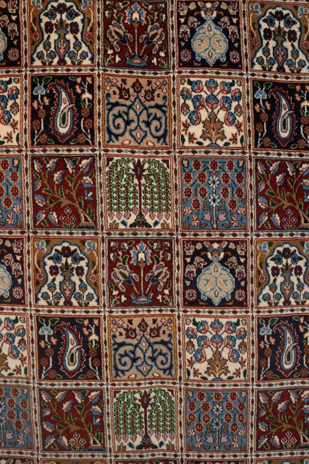 Moud Wool Silk Rug 8.7'x11.7' View 2