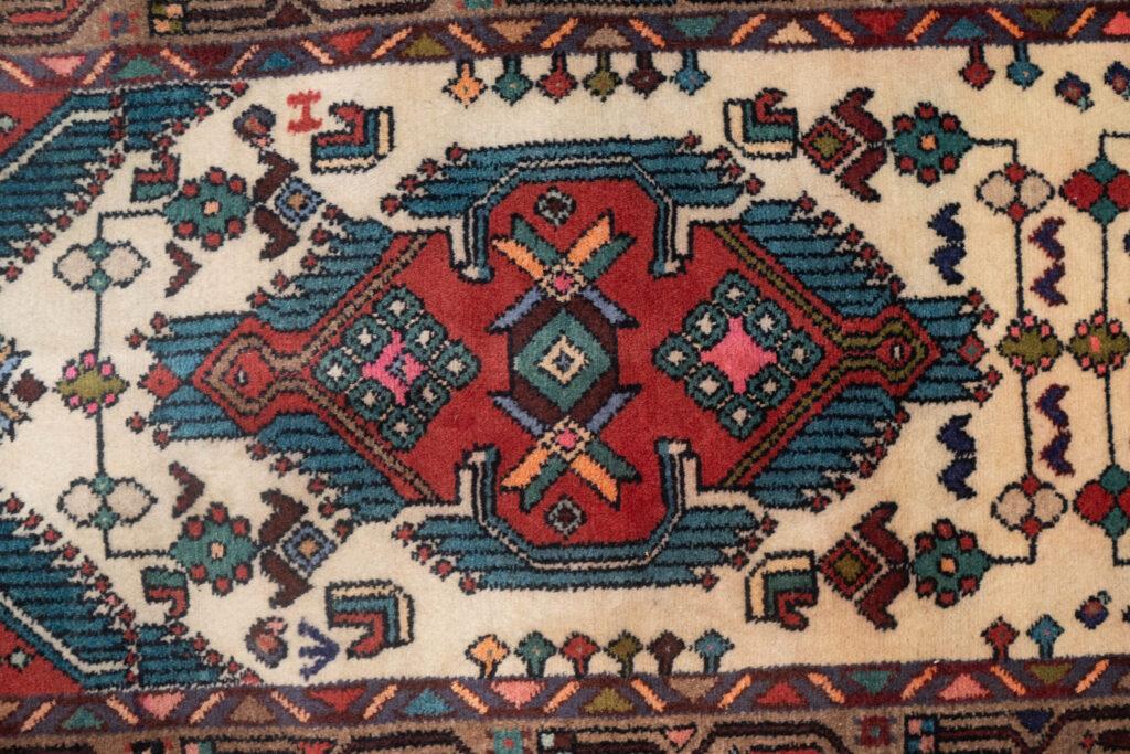 Hamadan Wool Runner 2.6'x10.1' View 2
