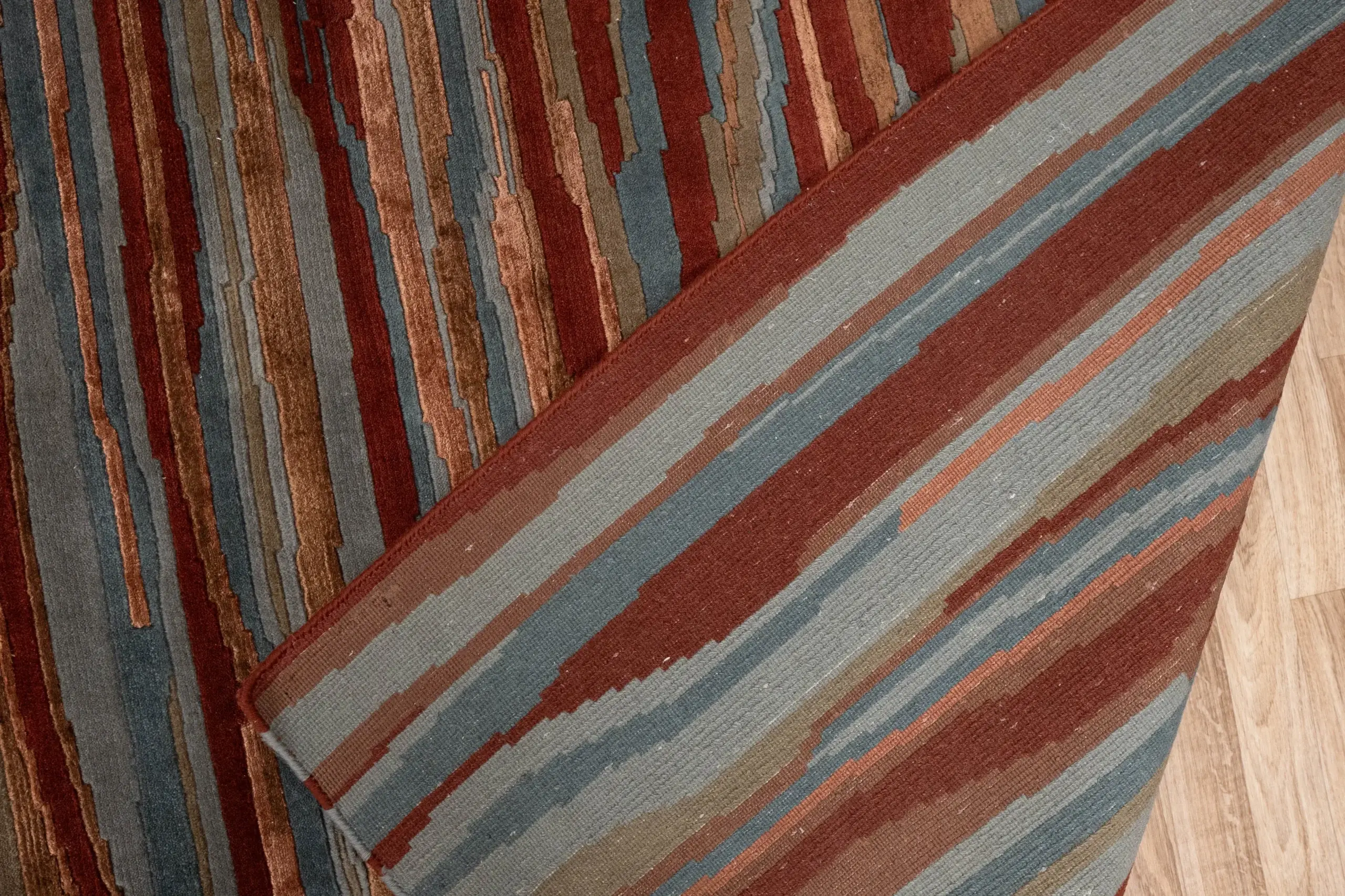 Tibet Wool Silk Rug 8 x 6' View 4