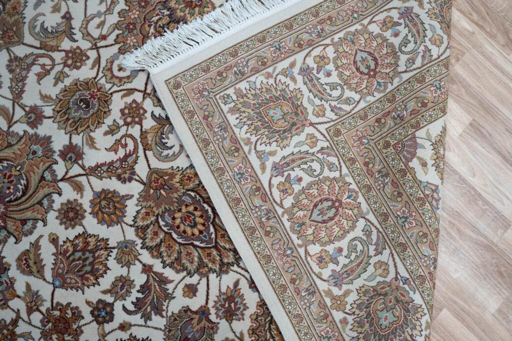 Tabriz Kurk Wool Rug 8'x10' View 4