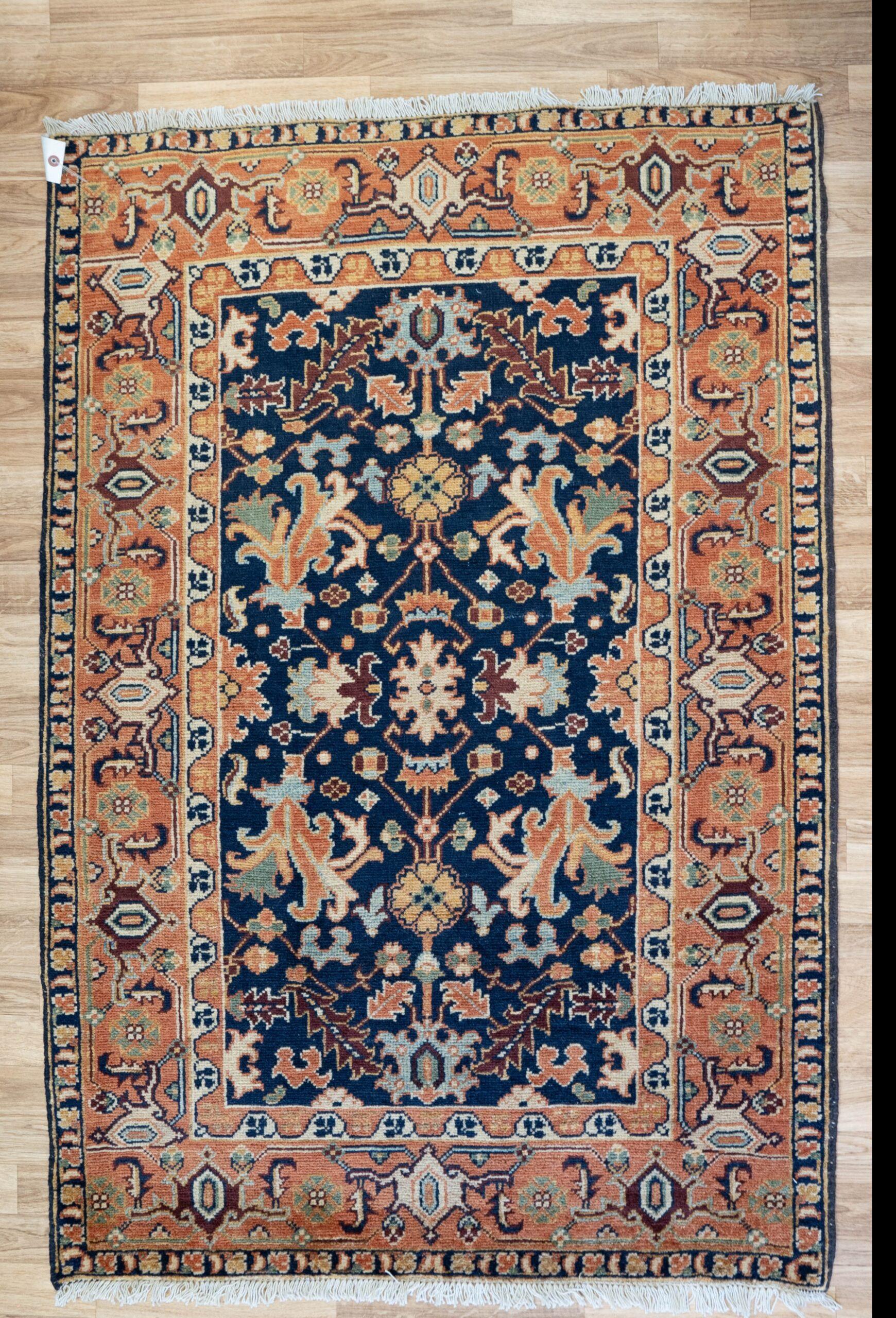 Kazak Wool Rug 3.2'x5.2' View 1