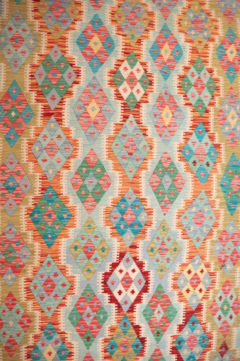 Kilim Wool Rug 8.3x5.1 View 1