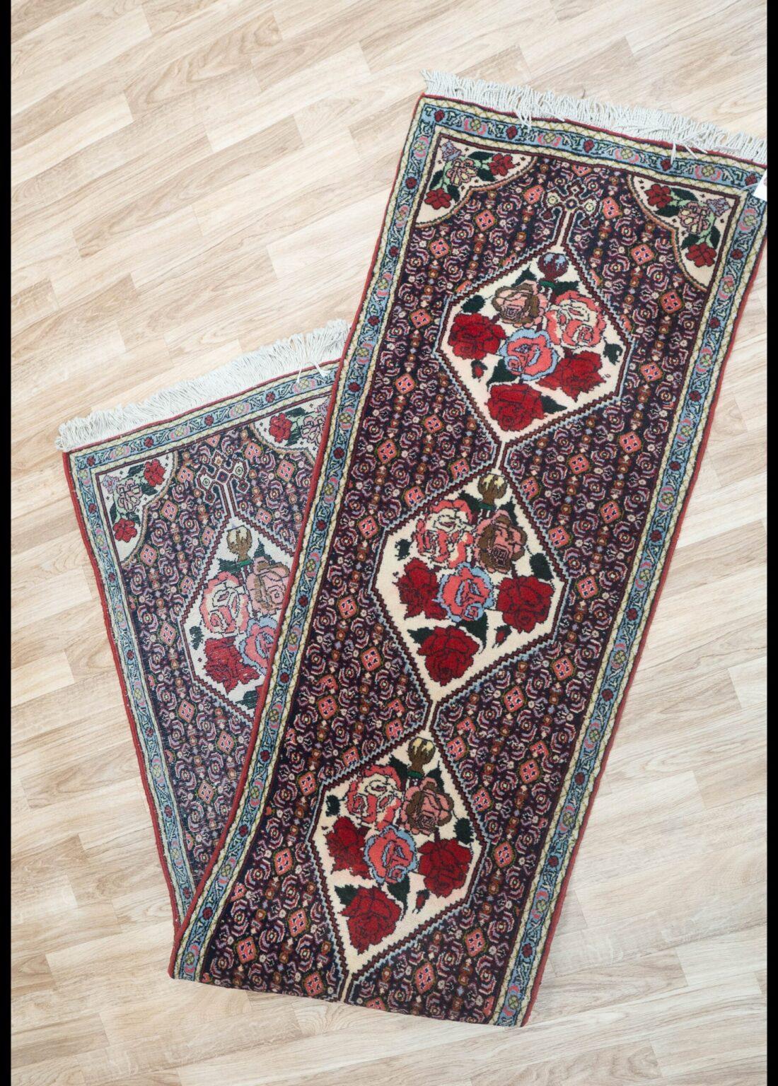 Sanandaj Wool Runner 3'x8' View 4