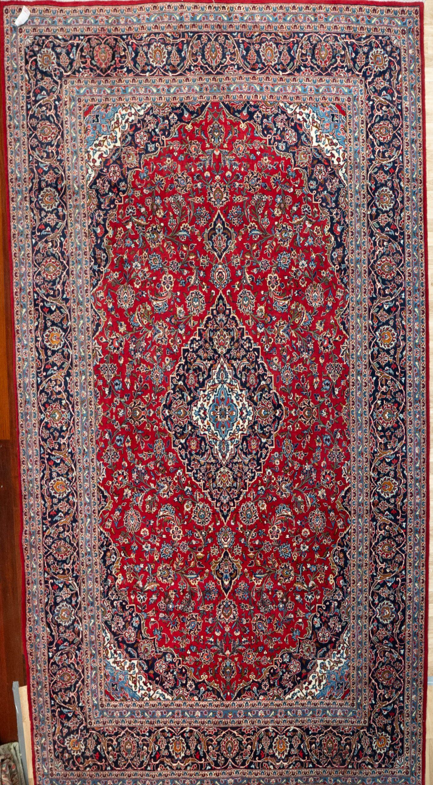 Kashan Wool Rug 9.7'x12.11' View 2