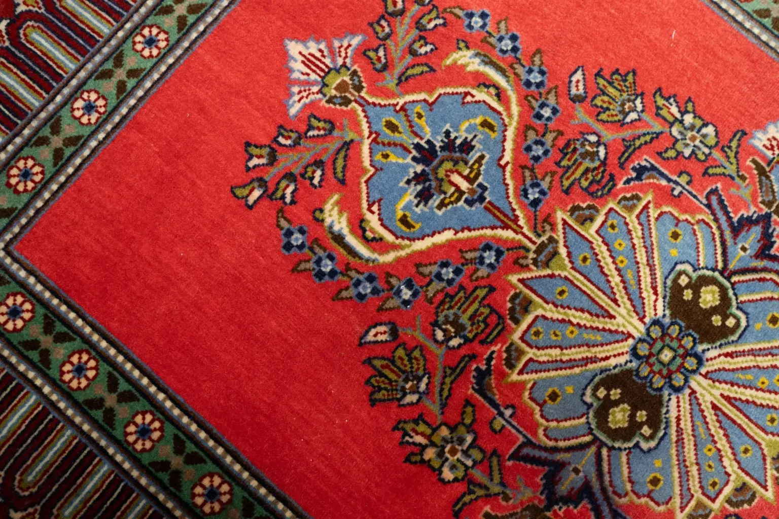 Kashan Kurk Wool 2.6 × 3.5 View 3