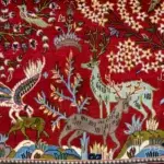 Kashan Kurk Wool 3.4 × 2.5 View 2