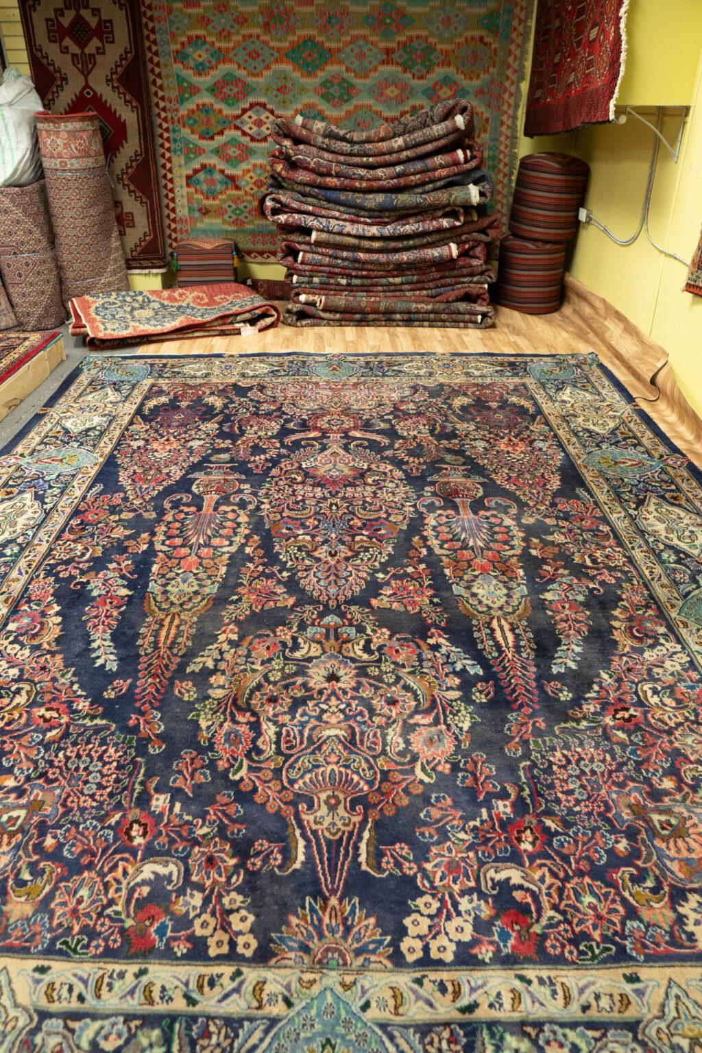 Kashmar Wool Rug 12.6x9.6 View 7