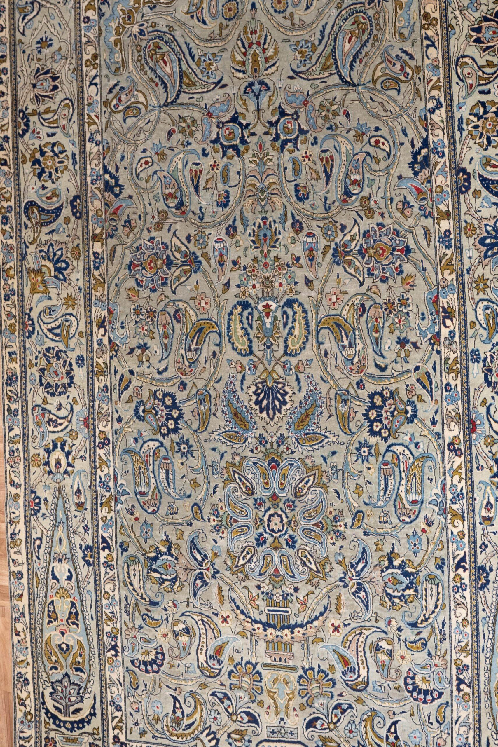 Kashan Wool Rug 9.0x13.4 View 6