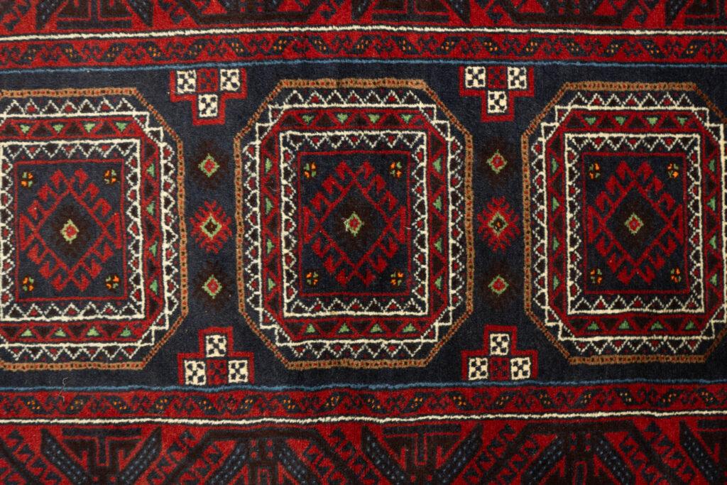 Baluch Wool Rug 3.0x5.0 View 2