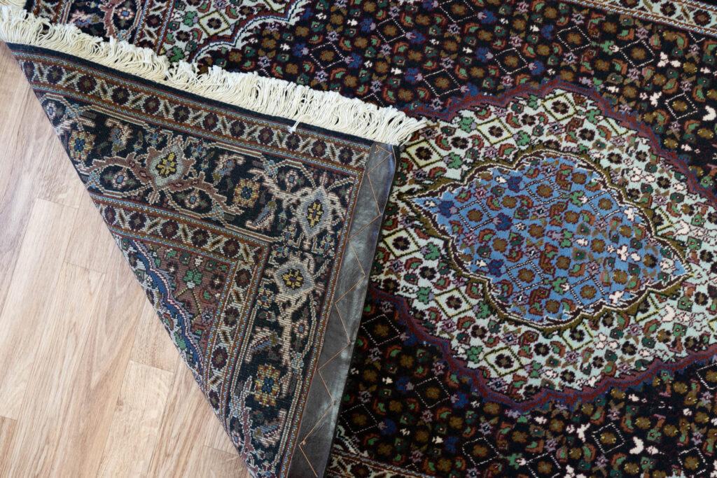 Tabriz Wool Silk Rug 3'x5' View 4
