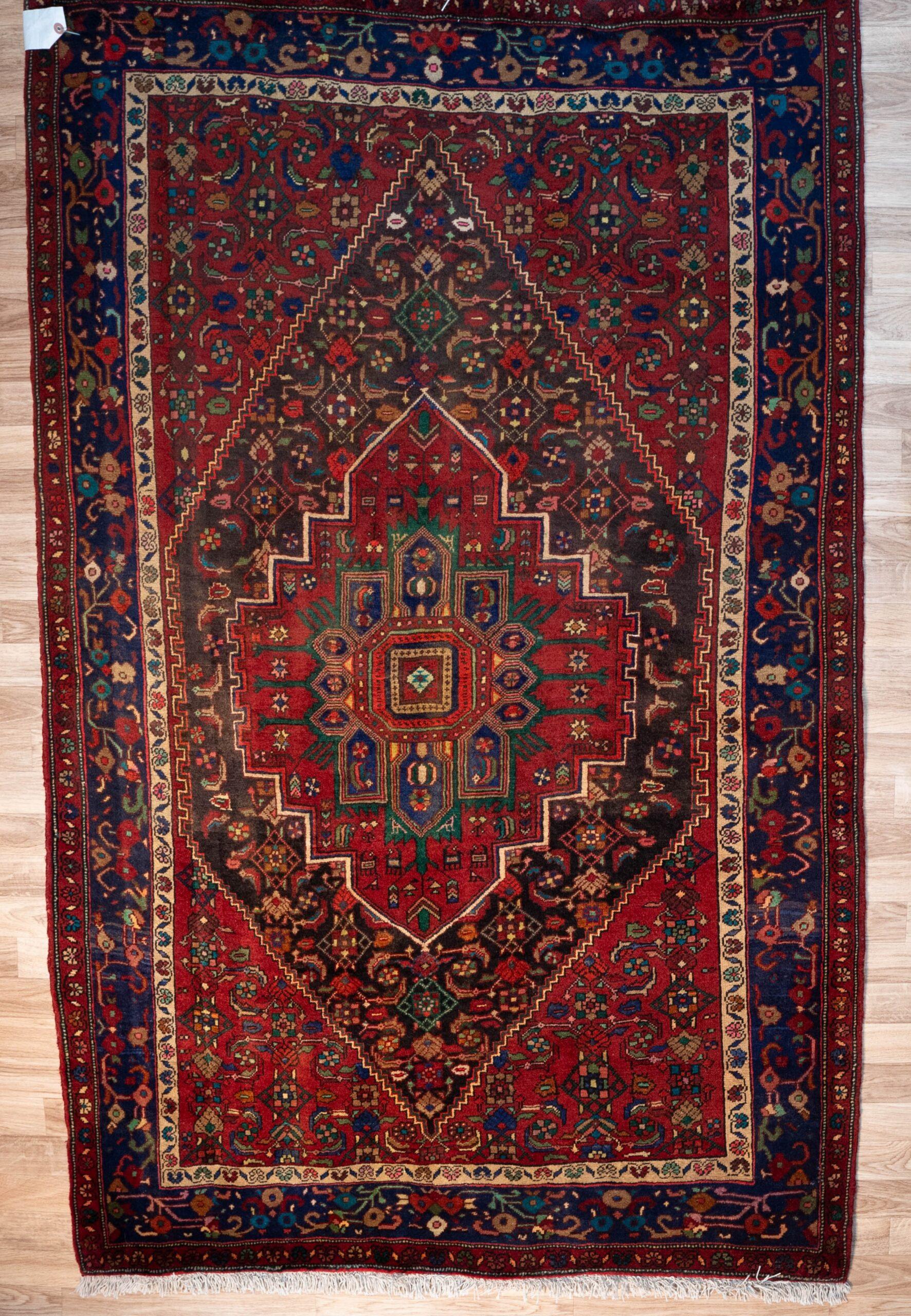 Chobi Wool Rug 4.5'x6.7' View 1