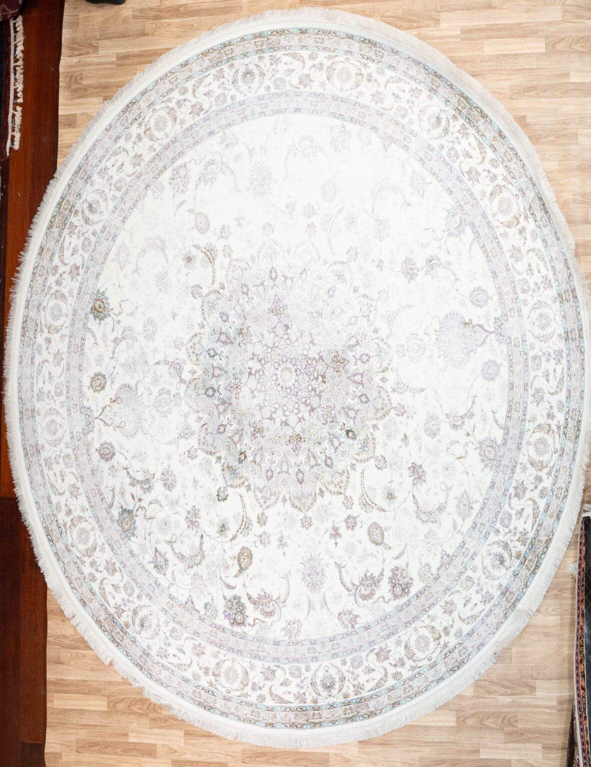 Tabriz Design Wool Rug 10'x10' View 2