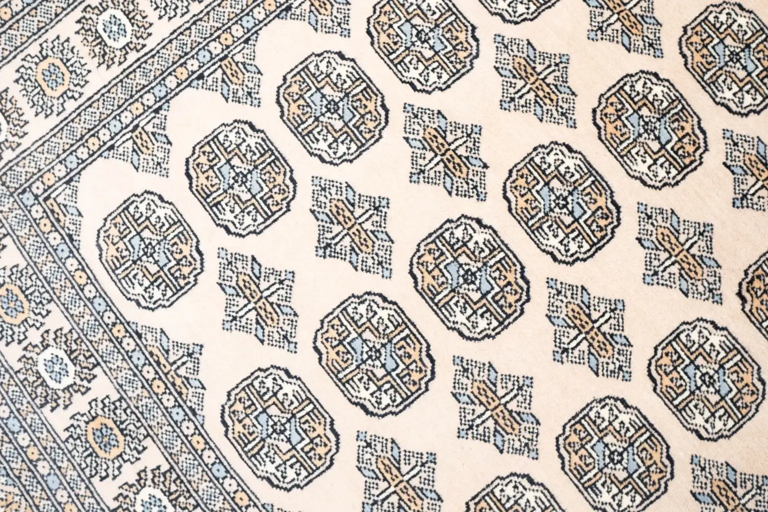 Bokhara Wool Rug 8 x 10' View 5