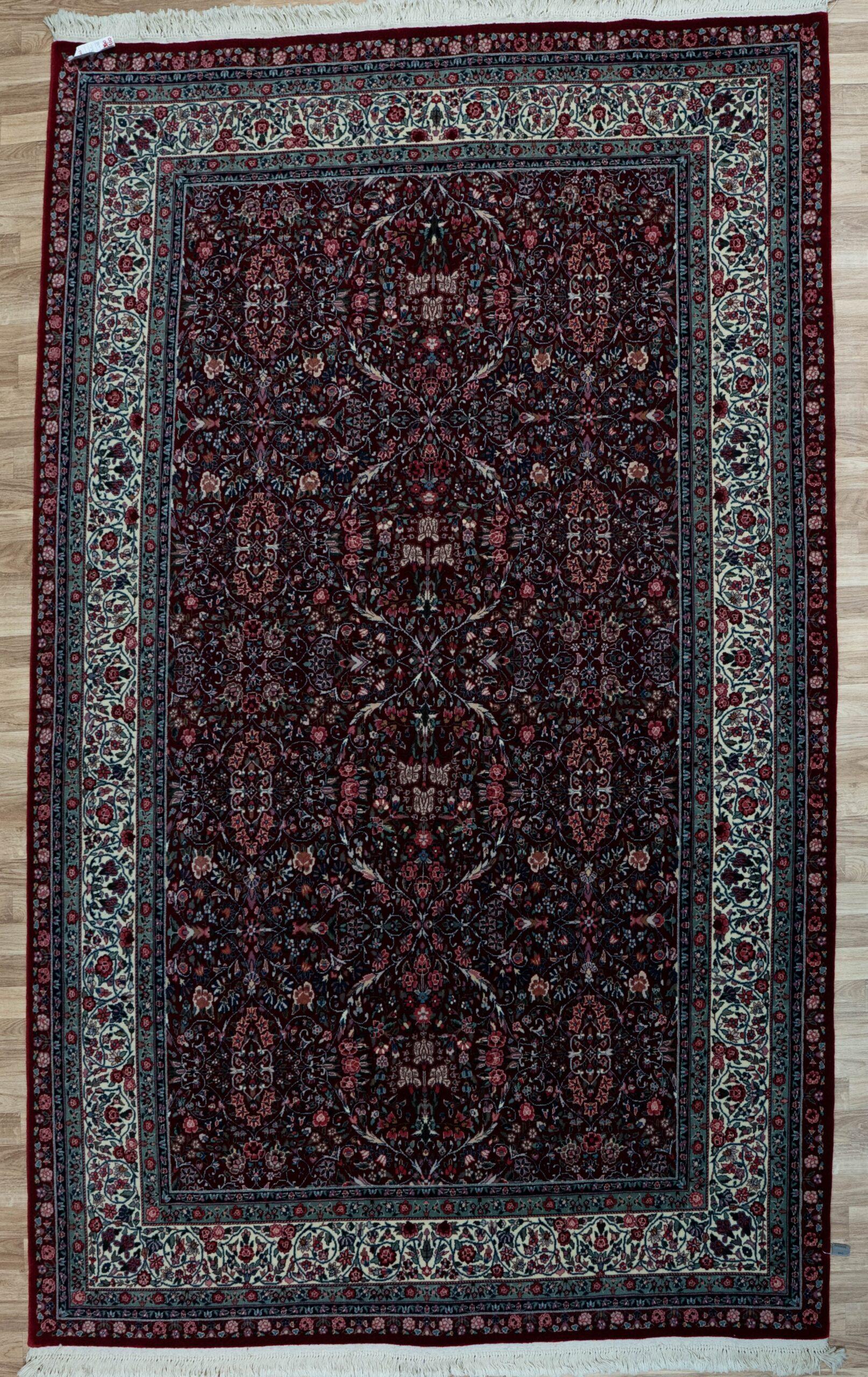 Kerman Kurk Wool Rug 6'x9' View 1