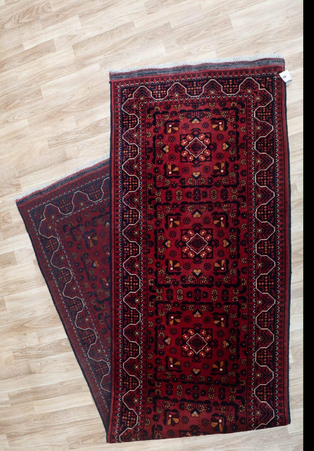 Khal Mohammadi Wool Rug 2.6x9.9 View 4