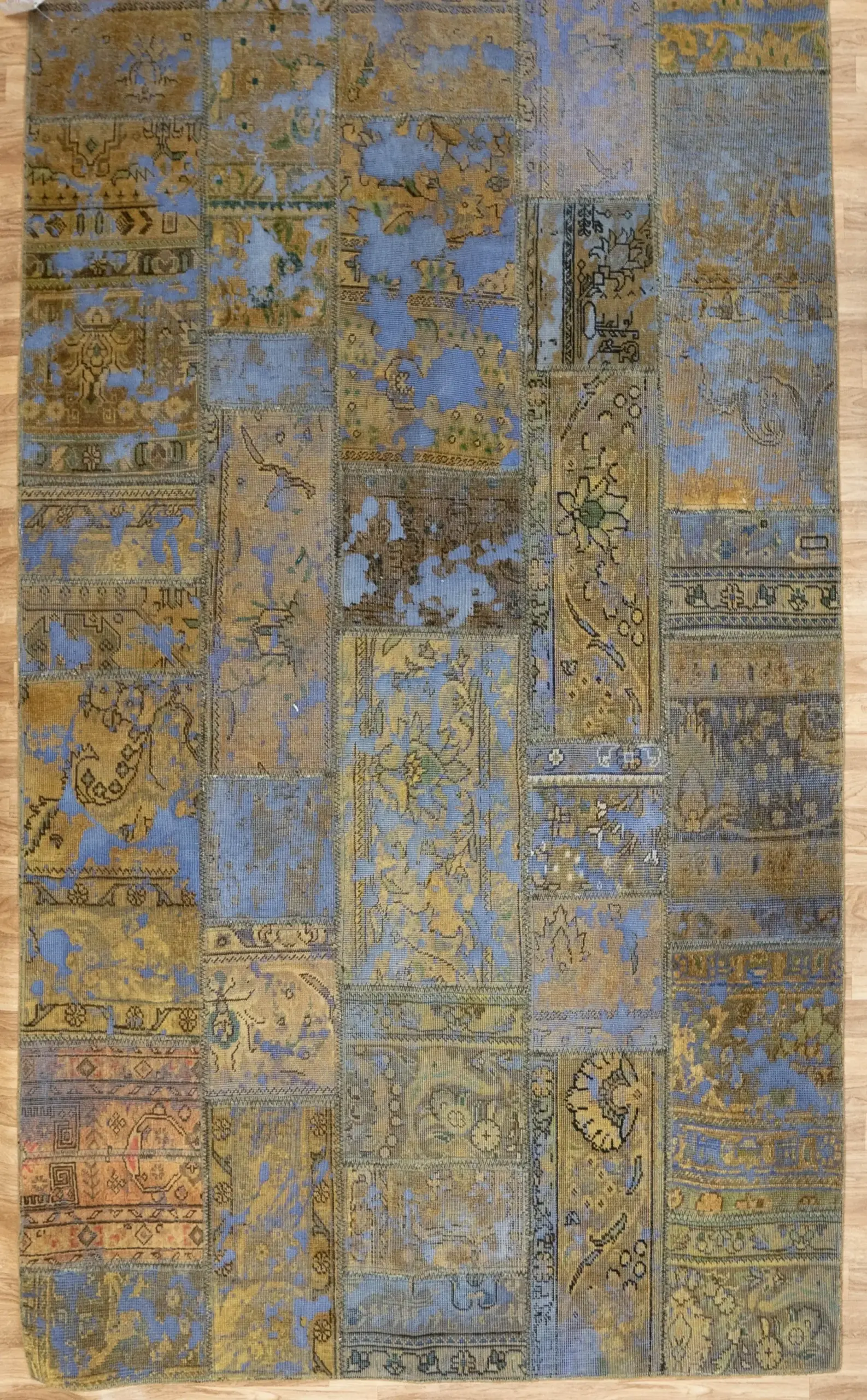 Bokhara overdyed Rug 6 x 8' View 2