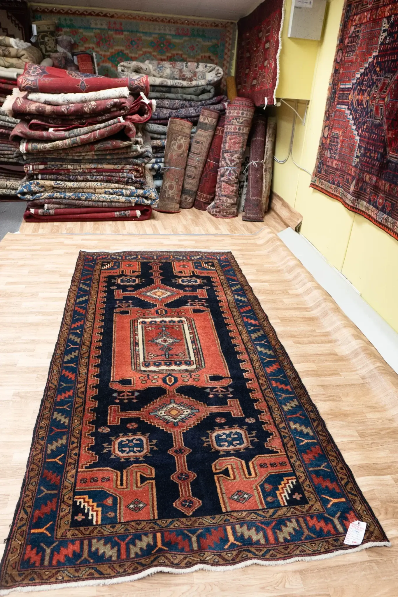 Afshar Wool Rug 4.5 x 8.11 View 4