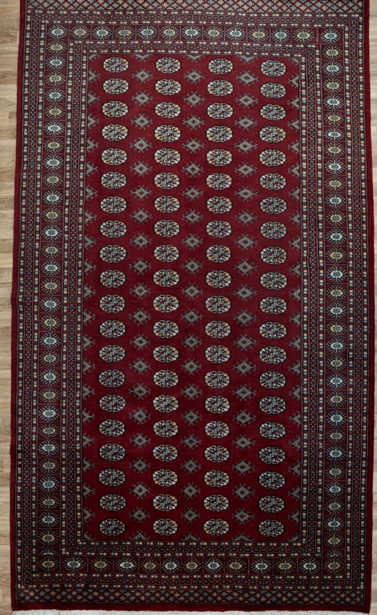 Bokhara wool Rug 6.1'x9.4' View 1