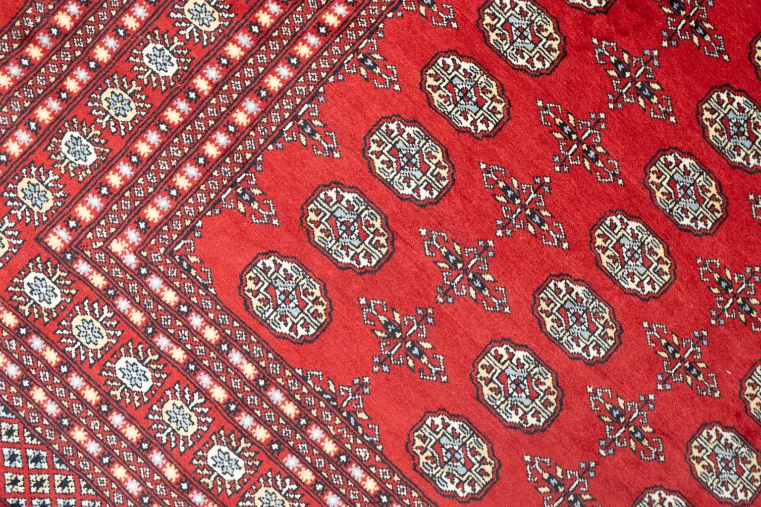 Bokhara Wool Rug 8 x 10' View 5