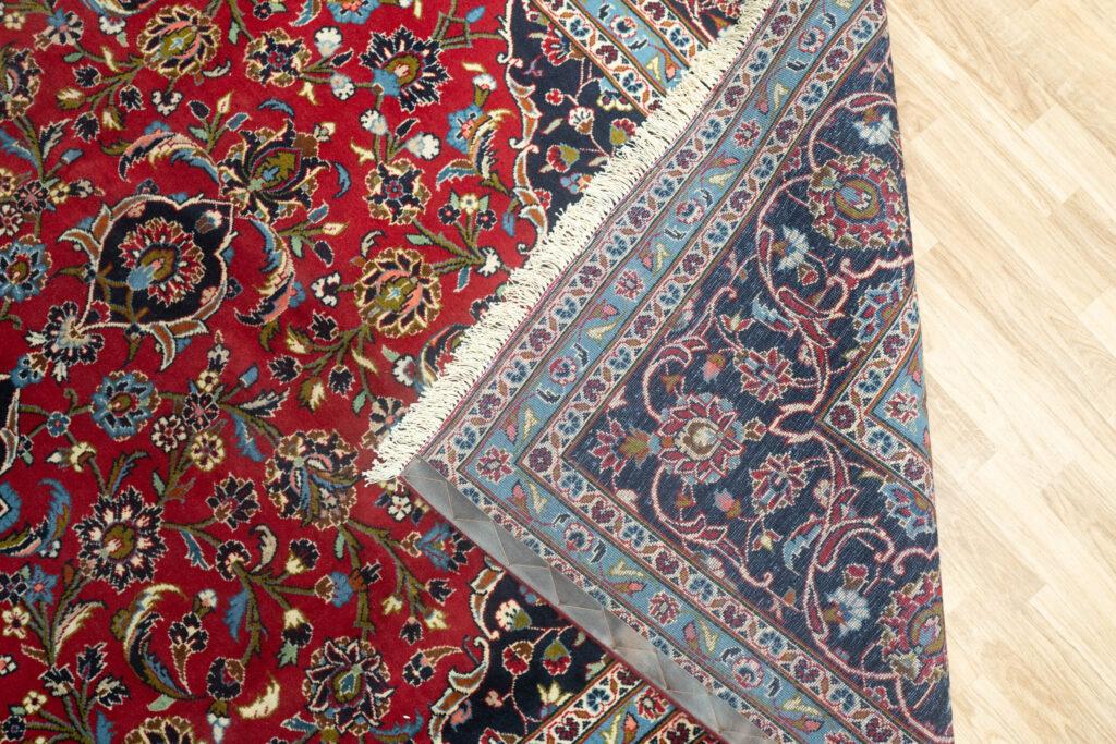 Kashan Wool rug 8.1'x11.10' View 7