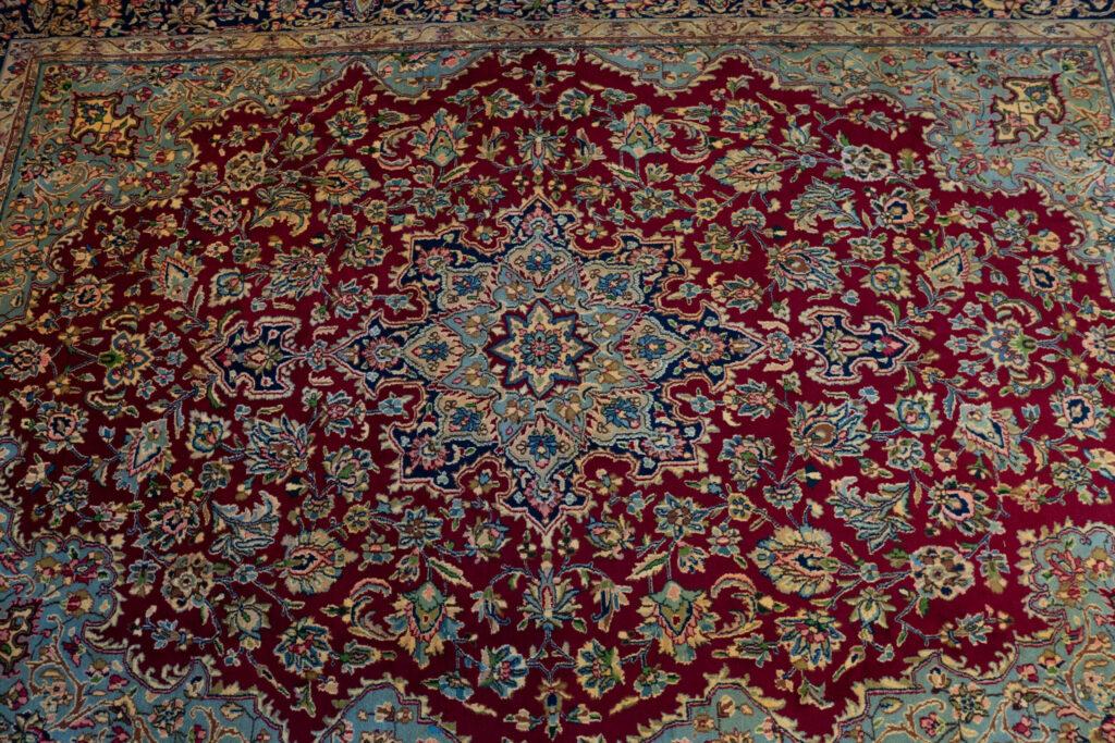 Kerman Wool Rug 9'x12' View 3