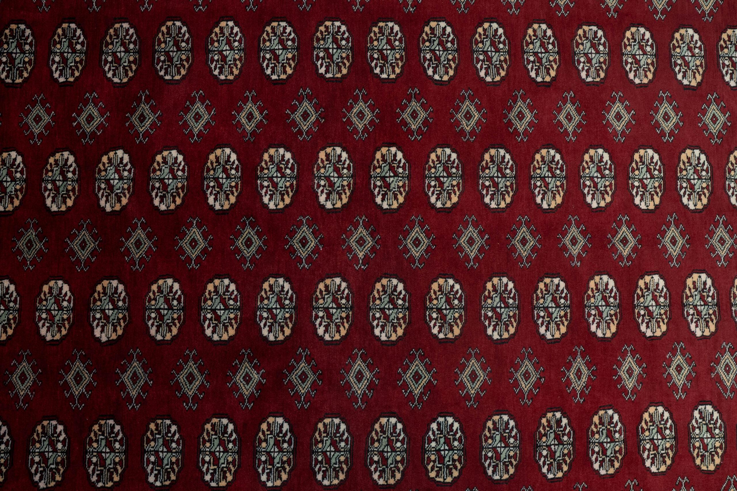 Bokhara wool Rug 6.1'x9.4' View 2