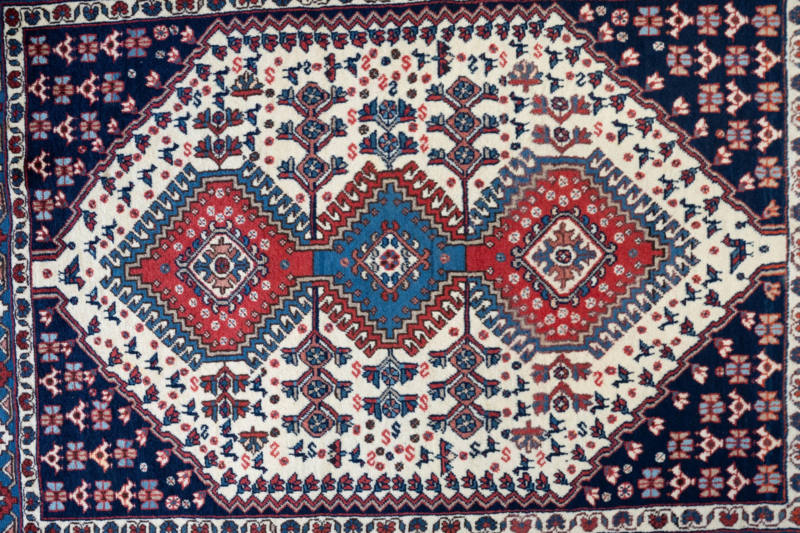 Kazak Wool Rug 3'x5' View 2