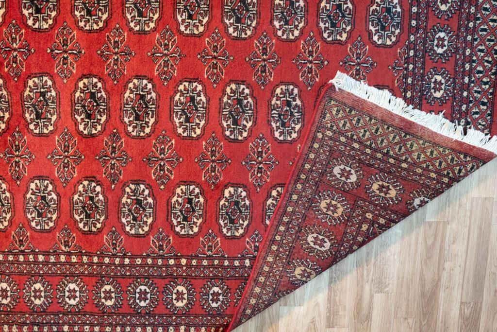 Bokhara Wool Rug 4'x6' View 4