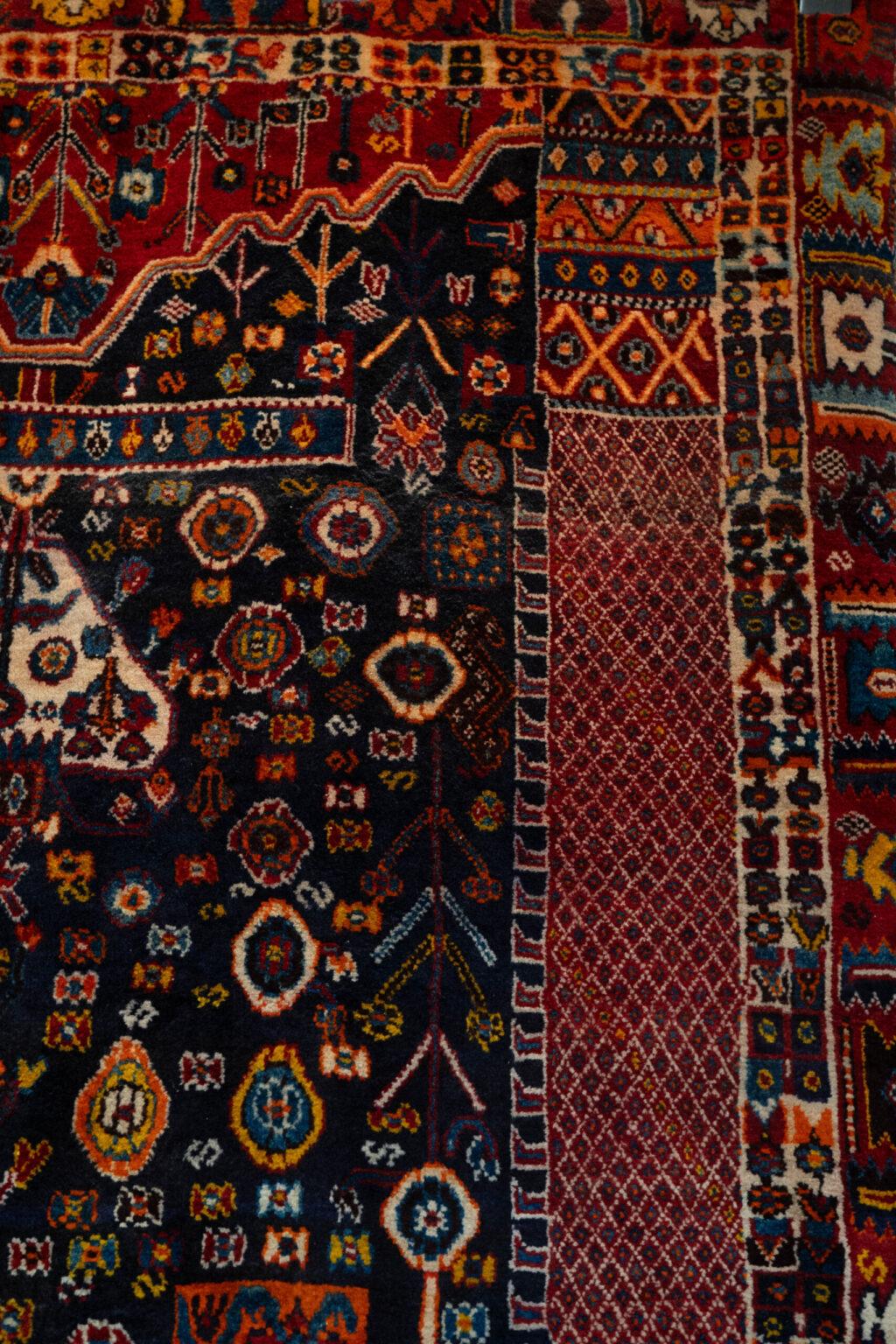 Qashqai Wool Rug 1.8'x4.10' View 9