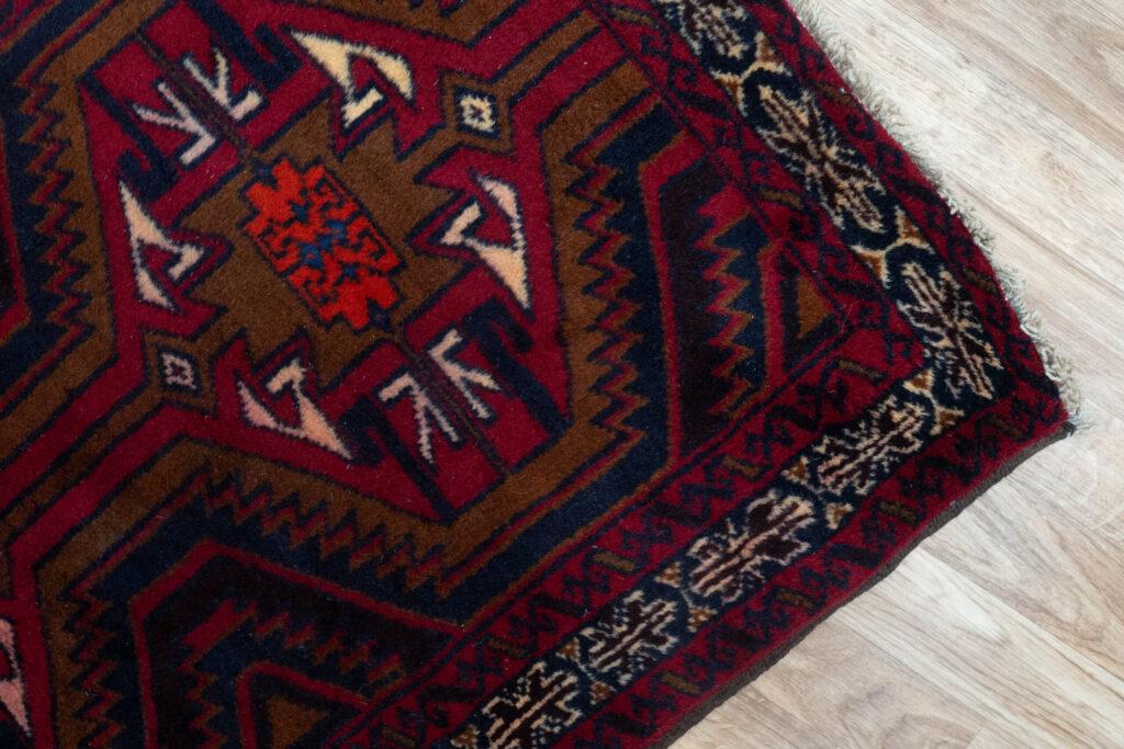 Baluch Wool Runner 2.5'x12' View 3