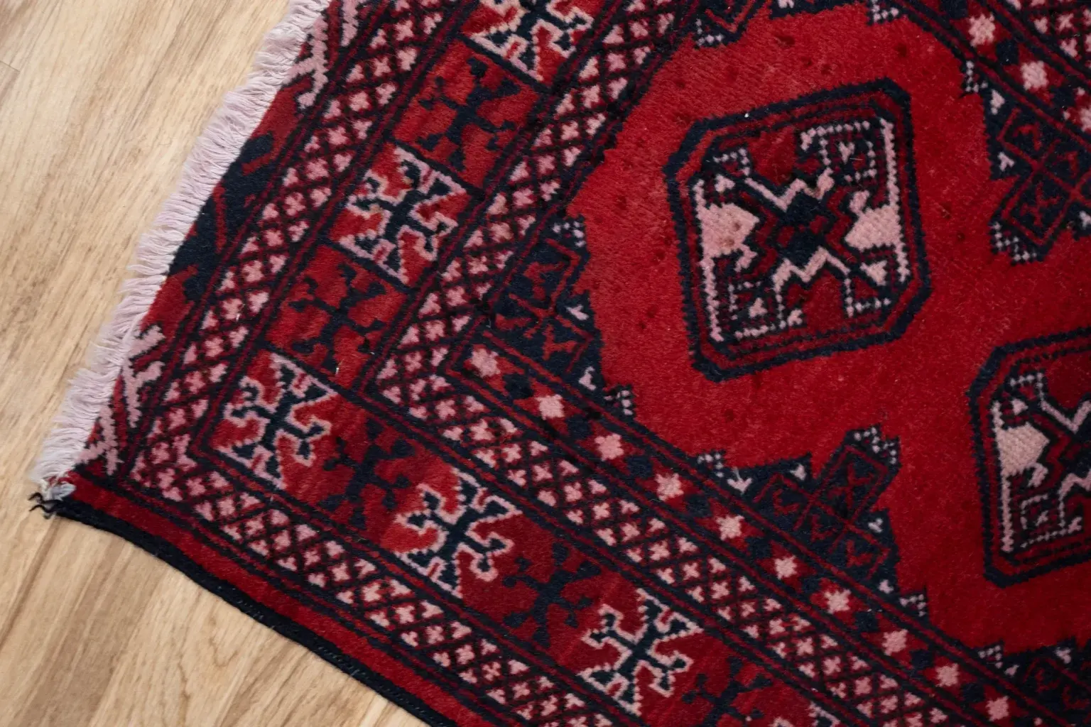 Bokhara Wool Rug 3 x 2' View 1