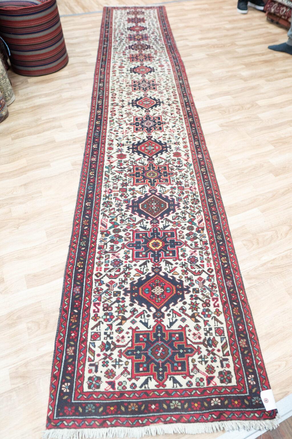 Karache Wool Runner 2.3'x12.6' View 1