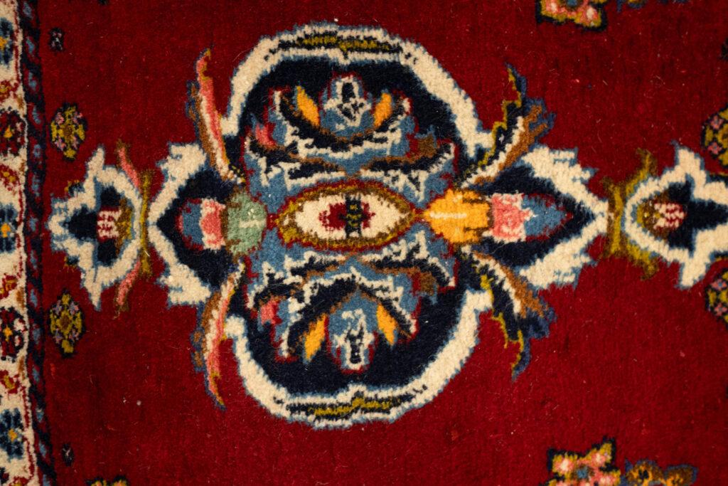 Hamadan Wool Rug 2.0x1.10 View 1